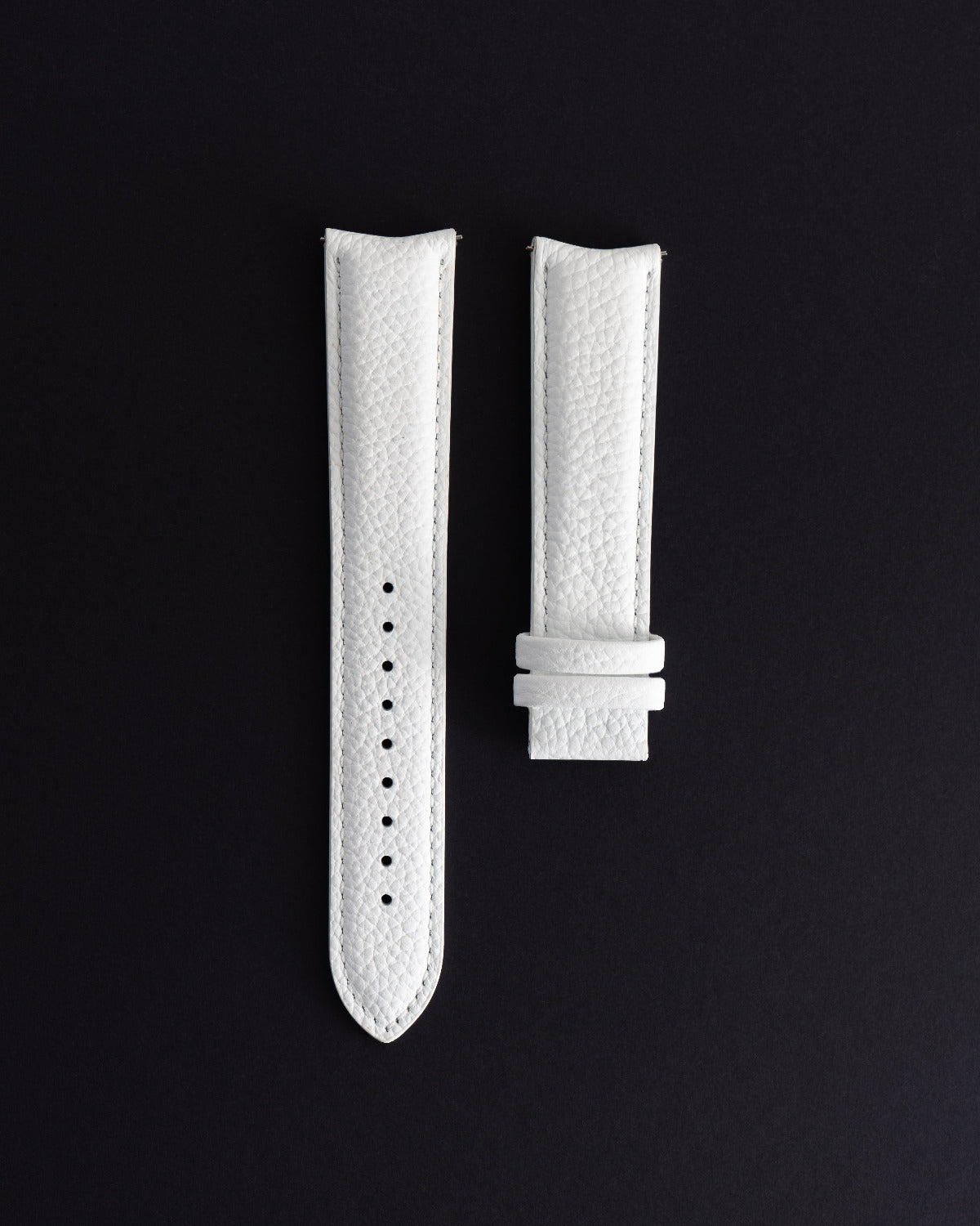 White leather strap - Voyage GMT